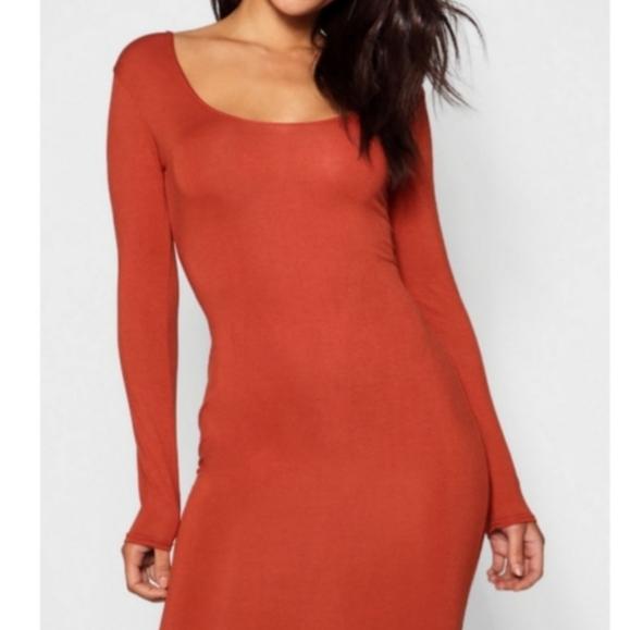 NWT ASOS | Long Sleeve Bodycon Dress - Picture 4 of 8